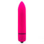 Leto Nova Tapered 10-Mode Bullet Vibrator has a pointed tip that precisely stimulates the clitoris/nipples & has 10 vibration modes. Rose.