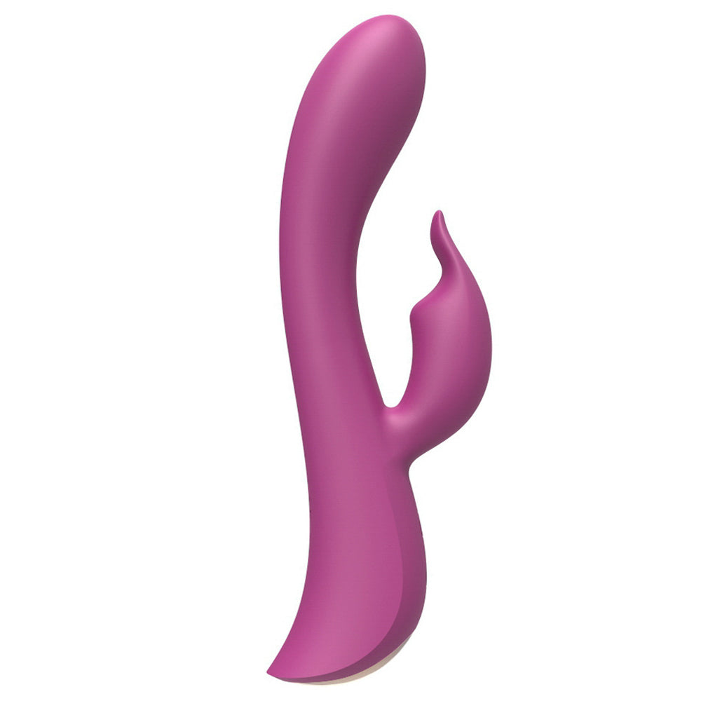 Leto Seraph Flexible Silicone Rabbit Vibrator has 10 synchronised vibration modes + a super-strong boost mode in the ergonomically curved G-spot & clitoral heads. (4)