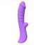 Leto Velvet Flexible Phallic Silicone Rabbit Vibrator has 10 vibration modes + a super-strong boost mode in the ribbed phallic G-spot head & nubby clitoral arm you can press against you as hard as you like! (3)