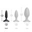 Lovense Hush 2 Bluetooth Vibrating Butt Plug has a redesigned contoured base for all-day wear, smooth neck for easy insertion/removal & longer-lasting magnetic recharging battery. Size chart.