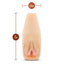 M Elite Natasha Self-Lubricating Vibrating Vaginal Stroker has a ribbed internal texture + a vibrating bullet for more stimulation. The soft TPE self-lubricates w/ water or saliva for a wet & wild ride! Dimensions.