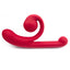 Magic Snail Perfect Contact Flexible Rabbit Vibrator has a unique snail shell design w/ a flexible, rolled-up shape that maintains constant clitoral contact while moving & thrusting! Red. (2)