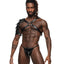 Male Power Aquarius Leather Chest Harness With Shoulder Shield has a bendable shoulder brace made from multiple layers of leather to keep up w/ you from BDSM events to edgy everyday wear! (5)