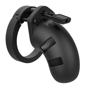 ManCage 3.5" Silicone Cock Cage is made from flexible silicone for a comfortable cage you can wear all day w/ openings for ventilation & toileting.