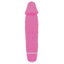  Mini Silicone Classic Mr Thick Vibrator is a battery-operated waterproof silicone sex toy. Features 7 vibration functions plus ridges & veins for a realistic feel! Pink.