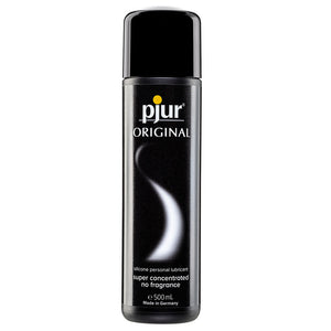 Pjur Original Concentrated Silicone-Based Lubricant is a concentrated silicone-based lubricant that offers long-lasting lubrication. Compatible with latex condoms & can also be used as a massage gel! 500ml.