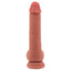 Realistic dildo has a slender lightly veiny shaft & a suction cup for hands-free fun with or without a strap-on harness or the Portable Handbag Sex Machine. (2)