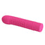 Pretty Love Mick Ribbed Mini G-Spot Vibrator - has a ribbed shaft & a bulbous, curved G-spot tip w/ 10 vibration functions. Hot pink. (3)