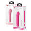Pretty Love Mick Ribbed Mini G-Spot Vibrator - has a ribbed shaft & a bulbous, curved G-spot tip w/ 10 vibration functions. Packages.