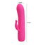  Pretty Love Omar Mini Flickering Rabbit Vibrator has 2 flickering tongue-like teasers on a clitoral rabbit & a contoured insertable head for dual external & internal stimulation. Dimensions.