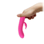  Pretty Love Omar Mini Flickering Rabbit Vibrator has 2 flickering tongue-like teasers on a clitoral rabbit & a contoured insertable head for dual external & internal stimulation. GIF. (2)