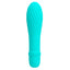 This 10-mode vibrator has a waterproof ribbed silicone body w/ a bulbous head for targeted G-spot pleasure. Blue.