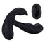 Remote Control Vibrating Prostate Stimulator With Rolling Ball -10 vibration functions & 5 rolling programs, T-bar base, rechargeable. Black (3)
