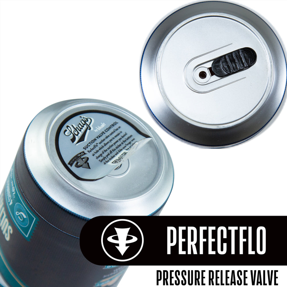 Schag's Sultry Stout Self-Lubricating Beer Can Masturbator comes in a discreet beer can design & has 4 uniquely textured chambers + a suction control valve for your perfect pleasure. Pressure release valve.