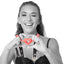 Sex & Mischief Amor Breathable Heart Ball Gag has a cute silicone heart w/ a smaller heart cutout inside so the wearer can breathe easier during play. Editorial. (4)