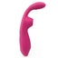 Sexyland Embrace G-Spot & Clitoral Suction Vibrator has 10 vibration modes in a petite ribbed G-spot head & a flexible neck to perfectly align 7 suction modes in the hollow chamber w/ your clitoris! Rose. (2)