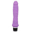  Silicone Classic 7.5" Vibrator has 7 heavenly vibration modes packed into its ridged head & veiny shaft. Waterproof for hot, steamy fun in the shower or bath! Purple.