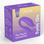 The box packaging of We-Vibe's Sync Go App-Compatible Couples Vibrator sits on a white background.
