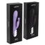 This rabbit vibrator has a ridged texture for more stimulation + independently controlled dual motors for your perfect combo of internal & external pleasure. Package.