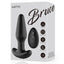  Winyi Bruce Vibrating Anal Plug With Rimming Rotating Beads has 10 whisper-quiet vibration modes & 3 speeds of reversible bead rotation in the neck to feel just like being rimmed. Package.