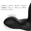 Winyi Derek Warming Rotating Vibrating Prostate Stimulator With Remote has 10 synchronised rotation & vibration modes in a bulbous P-spot head & perineum arm + a warming function. Vibration pattern.