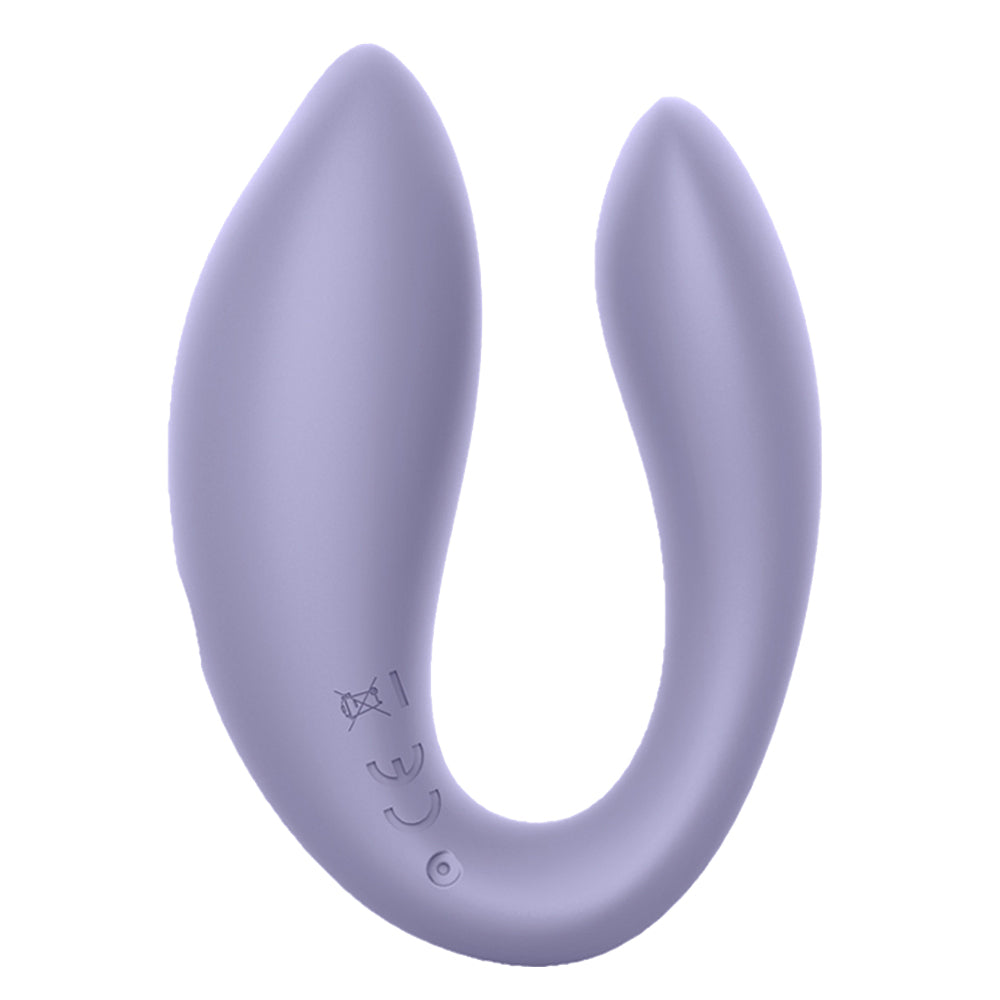 Side view of Winyi Helen App-Compatible Dual Motor Couples Vibrator.