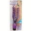 XCel Double Penetrating Vibrator With Anal Beads offers dual penetration for simultaneous vaginal & anal stimulation w/ 2 phallic heads + anal beads. Package.