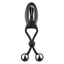Zero Tolerance Big Bang Tapping Lasso Cock Ring With Swinging Balls can be worn multiple ways & has a 10-mode oscillating motor for tapping stimulation while the stainless steel balls swing underneath you!
