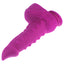 X-Men - 8.5" Scaly Silicone Dildo - unique dragon-like dildo has a pointed head for precise internal stimulation & bumps + a scaly texture on the shaft for one-of-a-kind pleasure. purple 3