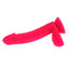 X-Men - 8.5" Realistic Slim Curved Silicone Dildo - long, slim dildo has a realistic shape w/ a slight curve & bulbous head for perfect G-spot or P-spot stimulation. Pink (2)