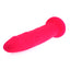 X-Men - 6.5" Straight Slim Realistic Silicone Dildo - beginner-friendly dildo is safe for pegging, anal or vaginal use & has a non-intimidating slender shape w/ a petite phallic head. Pink 2