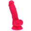 X-Men - 6.5" Realistic Silicone Dildo - realistically shaped slim dildo has a phallic head for G/P-spot stimulation & a slender veiny shaft for natural feeling penetration. Pink