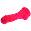 X-Men - 6.5" Realistic Silicone Dildo - realistically shaped slim dildo has a phallic head for G/P-spot stimulation & a slender veiny shaft for natural feeling penetration. Pink 2