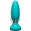A Play Rimmer Vibrating 5.75" Anal Plug With Rotating Beads & Remote