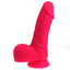 X-Men Beginners' Veiny Realistic Silicone Dildo wth Suction Cup - is expertly sculpted w/ a veiny shaft + phallic head for natural-feeling stimulation. Pink