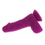 X-Men Beginners' Veiny Realistic Silicone Dildo wth Suction Cup - is expertly sculpted w/ a veiny shaft + phallic head for natural-feeling stimulation. Purple 3