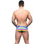 ANDREW CHRISTIAN™ Almost Naked - Star Pride Brief - rainbow stars & stripes briefs feature Andrew Christian's waistband & Almost Naked anatomically correct pouch. 7