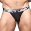 ANDREW CHRISTIAN™ Almost Naked - Rebel Mesh Jock - black mesh jockstrap-style underwear features Andrew Christian's signature waistband & Almost Naked anatomically correct pouch for comfort.