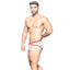 ANDREW CHRISTIAN™ Almost Naked - Love Pride Hearts Brief - rainbow heart briefs feature Andrew Christian's LOVE waistband & comfy Almost Naked anatomically correct pouch. 5