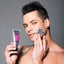 ANDREW CHRISTIAN™ - Daily Double Detox. This charcoal & clay-enriched vegan face mask treatment absorbs oil & draws out toxins to give you matte skin in just 5 minutes. Model image