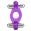 Wireless Rockin' Rabbit - stretchy cockring keeps him harder for longer & offers 3 speeds of vibration through 2 removable bullets at the clitoral bunny ears & perineum teaser tail. Purple (2)