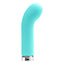 VēDO™ gee™ plus - Rechargeable Bullet. This whisper-quiet vibrating bullet has 10 wicked vibration modes & bulbous curved head to tease & please your G-spot anywhere, anytime.  Turquoise
