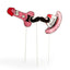 Hen Party Photo Props - 10-pack of Hen Party Photo Props - each prop comes attached to a long stick for easy holding. (4)
