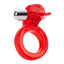 Wireless Clit Flicker Cockring pleasures her with an extending tongue that directly stimulates the clit with a powerful bullet buzzing in precisely the right spot for ultimate climatic sensations. Red