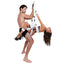 Fetish Fantasy Series® - Fantasy Bondage Swing - easy-to-install sex swing lets you & your lover try any position with kinky restraint play in total weightless freedom, no matter what your fitness level is. white