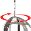 Fetish Fantasy Series® - Spinning Fantasy Swing - this sex swing features a unique swivel hook that lets the swing rotate 360° to spin freely with you as you experiment with hot new sex positions. Black, close up of swivel