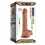 X-Men - 8.3" Double Layer Silicone Dildo - a soft exterior & a firm inner core + sculpted phallic details. Suction cup base. Box