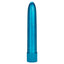Metallic Massager - straight vibrator boasts intense multi-speed vibrations in a shiny & sleek metallic body. Blue