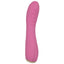 California Exotics Uncorked Pinot G-Spot Vibrator With Ribbed Rings Pink & Gold Rechargeable Waterproof Women's Sex Toy