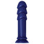 Zero Tolerance Blue Butt Plug The Challenge With 3 Phallic Heads Triple Stacked Tip PVC Anal Sex Toy With Suction Cup Base